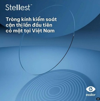 Tròng kính stellest kiểm soát cận thị ( Pháp )